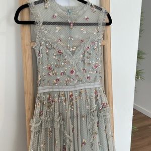 Needle & Thread Rococo Shimmer Ditsy Gown